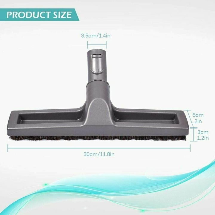 Accesoriu aspirator podea lemn dur flexibil 30x5cm multicolor