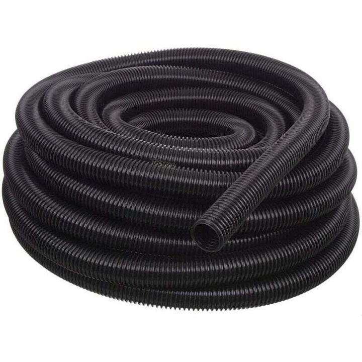 Fekete hullámos flexibilis tömlő 38x45mm, különböző hosszúságok