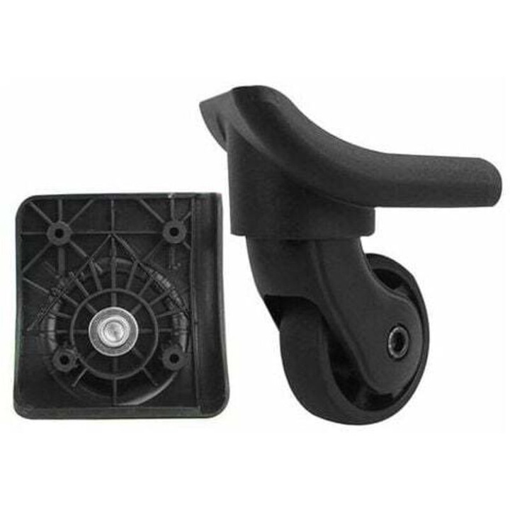 Set 2 roti troler rezistente, PVC PP, 7x2cm