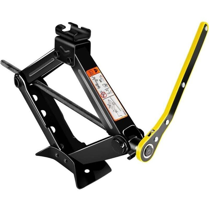 Cric auto 1.5 tone, OEM, metal, 335mm, 1.7kg