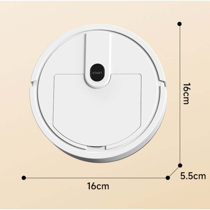 Aspirator robot 3-in-1, putere mare de aspirare, functie de sters, compact