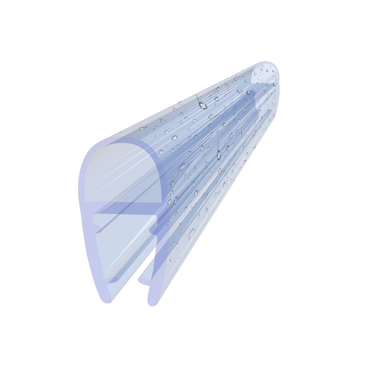 KYCT DK03 zuhanygarnitúra 5mm mágneses profil átlátszó 10cm