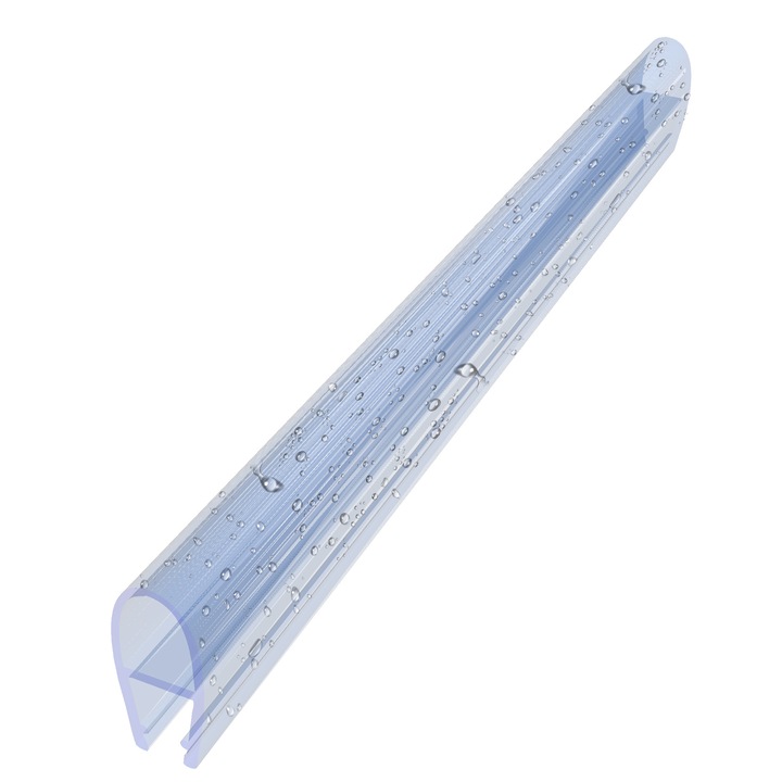 KYCT DK04 zuhanygarnitúra 7mm átlátszó 20cm PVC mágneses