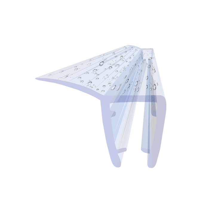 KYCT DK10 zuhanygarnitúra 5mm átlátszó 60cm mágneses PVC
