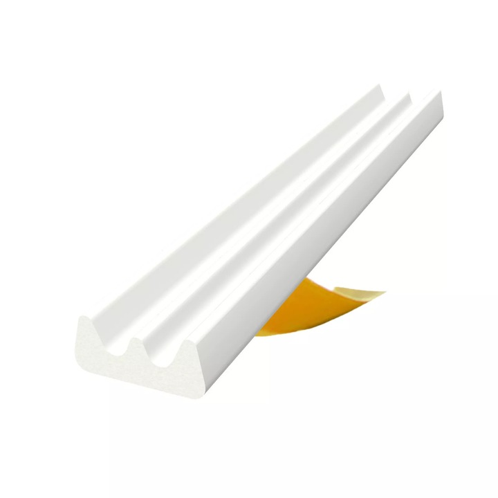 EPDM öntapadó tömítőszalag, KYCT, fehér, 9x4mm, 100m