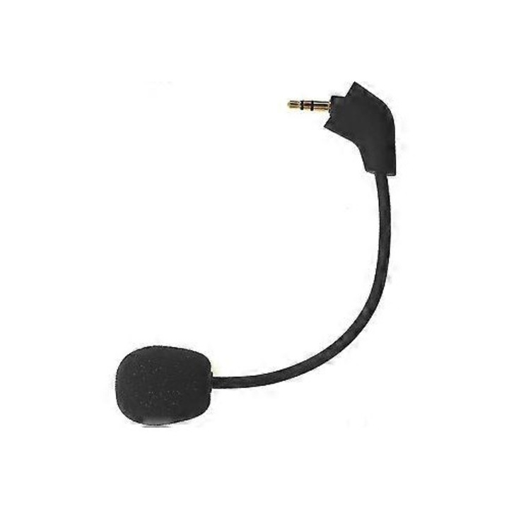 Microfon in linie 033-W014, omnidirectional, 3.5mm, 155mm, negru