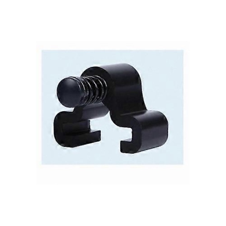 Opritor usa glisanta, reglabil, negru, 40mm, plastic