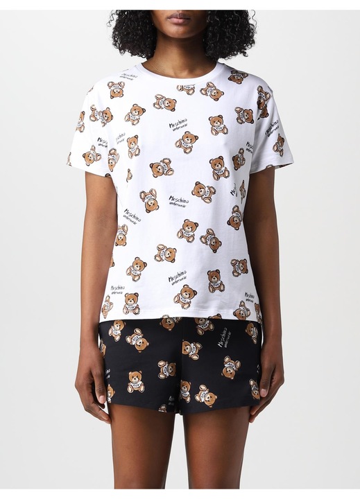 Tricou de damă Moschino, Alb, S