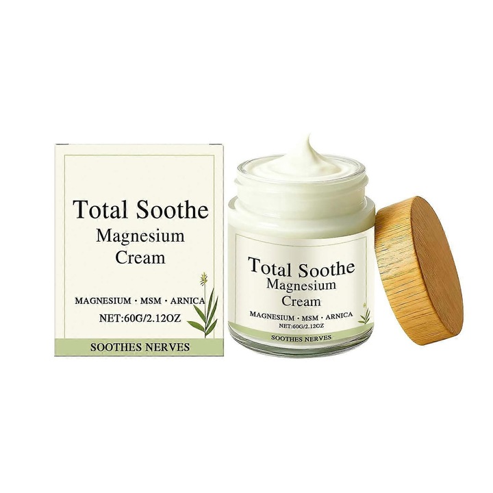 Crema calmanta magneziu pentru dureri articulare 60g 5.5x5.1cm