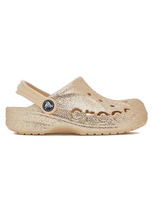 Сабо за деца Crocs, златист, синтетичен материал, удобни, лесни за почистване, 33-34 EU