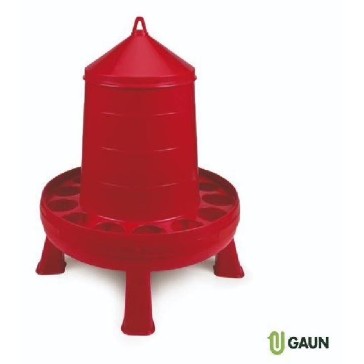 Hranitoare pentru păsări, Aquabuilding, cu picioare, 16kg, Ø480 X 635h