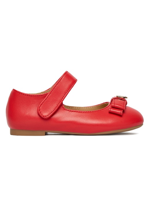 Gyermek balerinacipő, Guess, természetes bőr, elegáns, piros