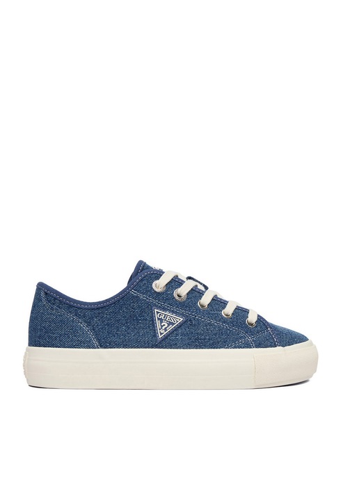 Noi tornacipo Guess Jeans, kek, textil, Kék