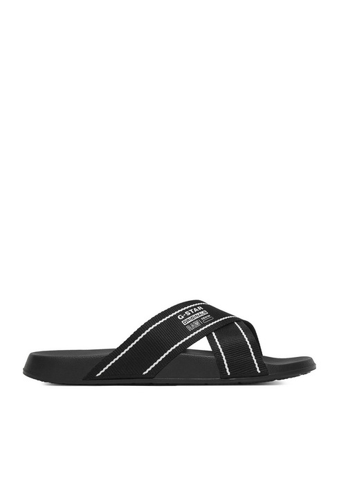 G-Star Raw férfi papucs, fekete, textil, Fekete