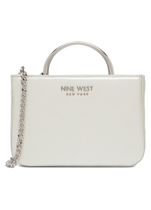 Női táska Nine West krém textil 25x15x10cm