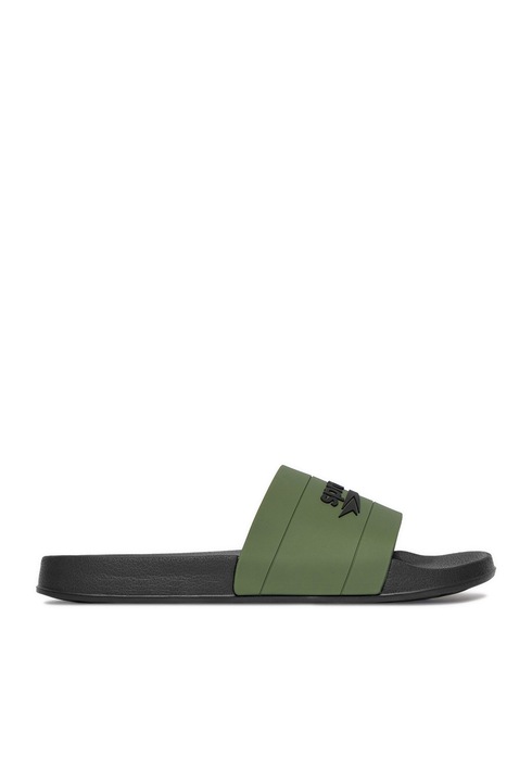 Férfi papucs Sprandi, khaki, szintetikus anyag, sportos design