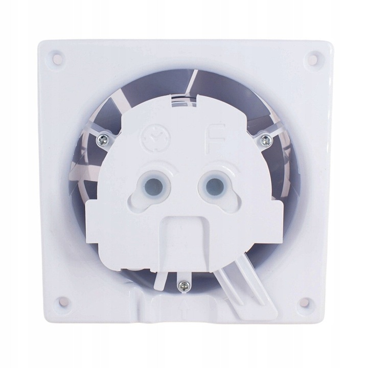 Ventilator baie Airroxy dRim 125mm timer 170x170mm alb