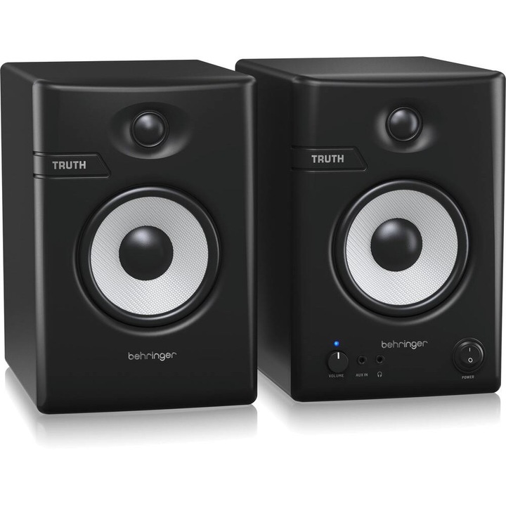 Set monitoare active Behringer TRUTH 4.5 BT, Bluetooth, 64W, negru, 4.5"