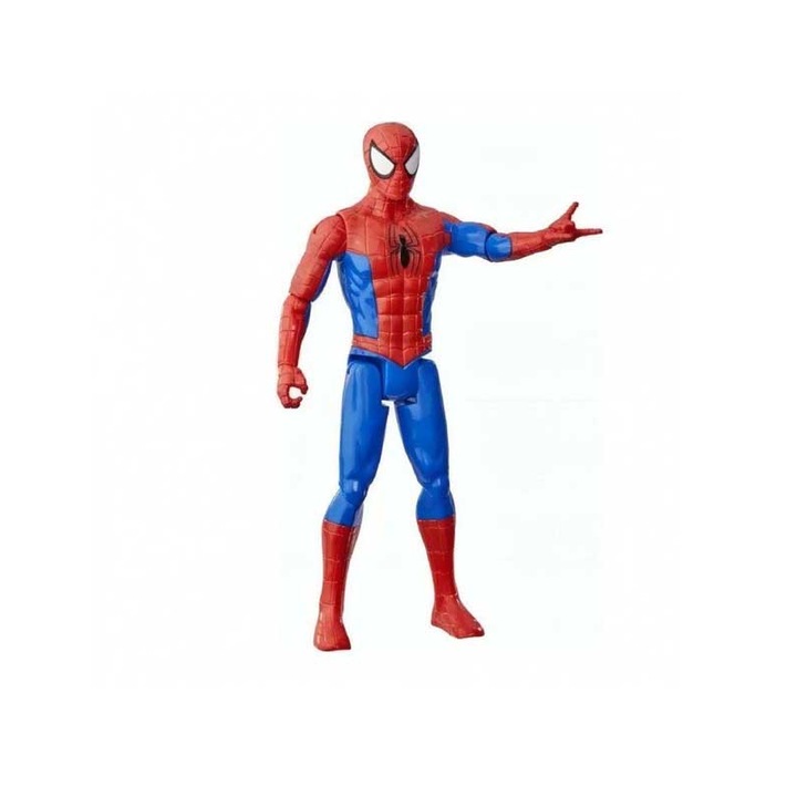 Figurina Spider-Man Hasbro Titan Hero Series rosu albastru 29x12cm