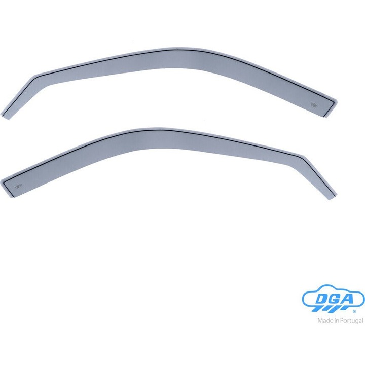 Set 2 deflectoare geam fata DGA Hyundai Accent II 4D/5D acrilic transparent