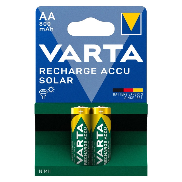 Acumulatori Varta AA 800mAh NiMH set 2 buc