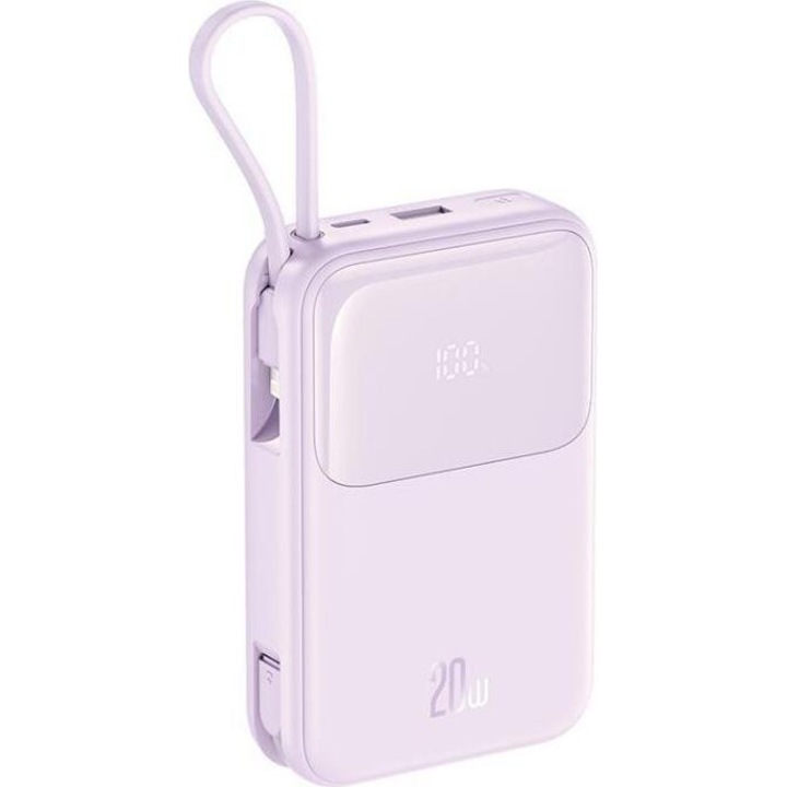 Power bank XO 20000mAh 22.5W ecran multicolor 11.95x7.6x2.95cm