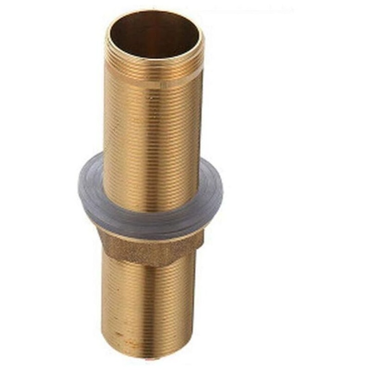Baterie chiuveta bucatarie, 32x100mm, cupru, galben