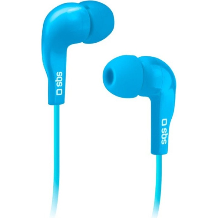 Casti cu fir SBS Studio Mix 10 albastru 3.5mm