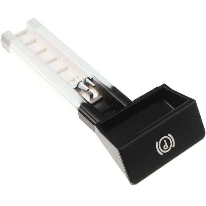 Buton comutator frana de mana stanga, OEM, 7L6711878F, negru, pentru Touareg 2004-2010