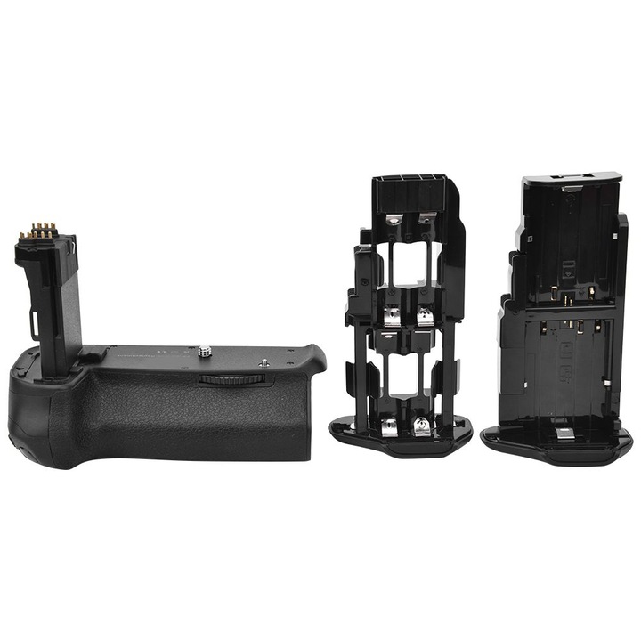 Grip baterie vertical, negru, 15.5x9.5x12.5cm, pentru Canon 6D