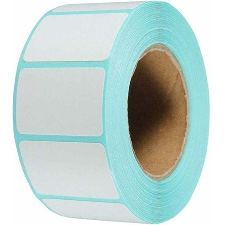 Öntapadós címkék 20x30mm fehér, 1100 db-os szett