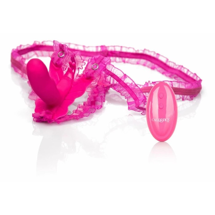 Vibrátor Calexotics Venus Butterfly, 12 mód, 10x3cm