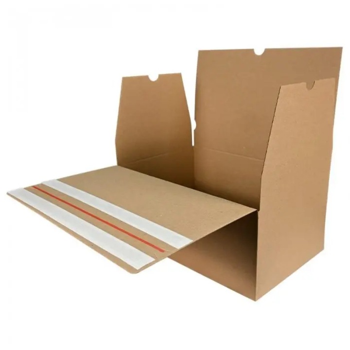 Set 10 Cutii E-commerce INATECH ® CO3, 240 x 200 x 150 mm, Culoare Natur