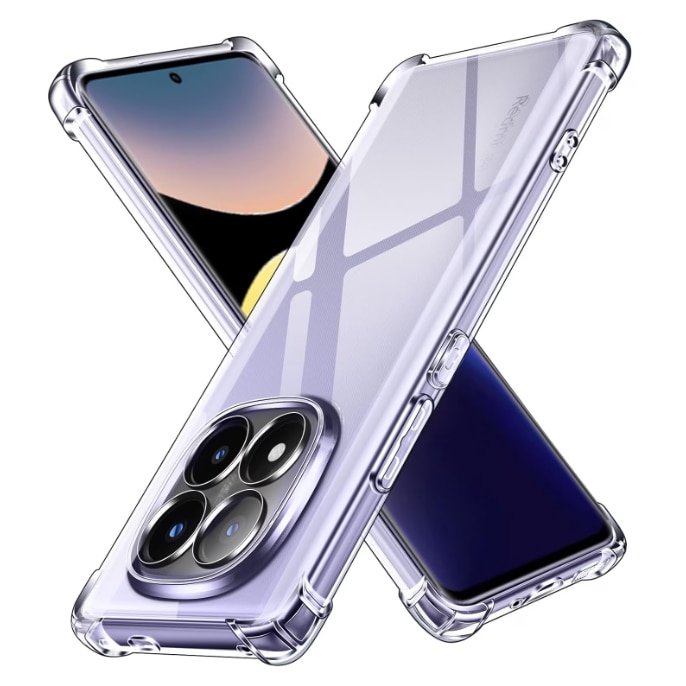Husa protectie Mat-Tech compatibila cu Xiaomi Redmi Note 15 4G / 5G, Margini ridicare camera, Colturi anti-soc, Decupaje Precise, Rezistenta la impact, Transparenta