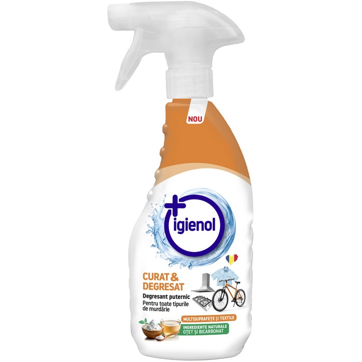 IGIENOL CURAT SI DEGRESAT CU OTET SI BICARBONAT TRIGGER 500ml