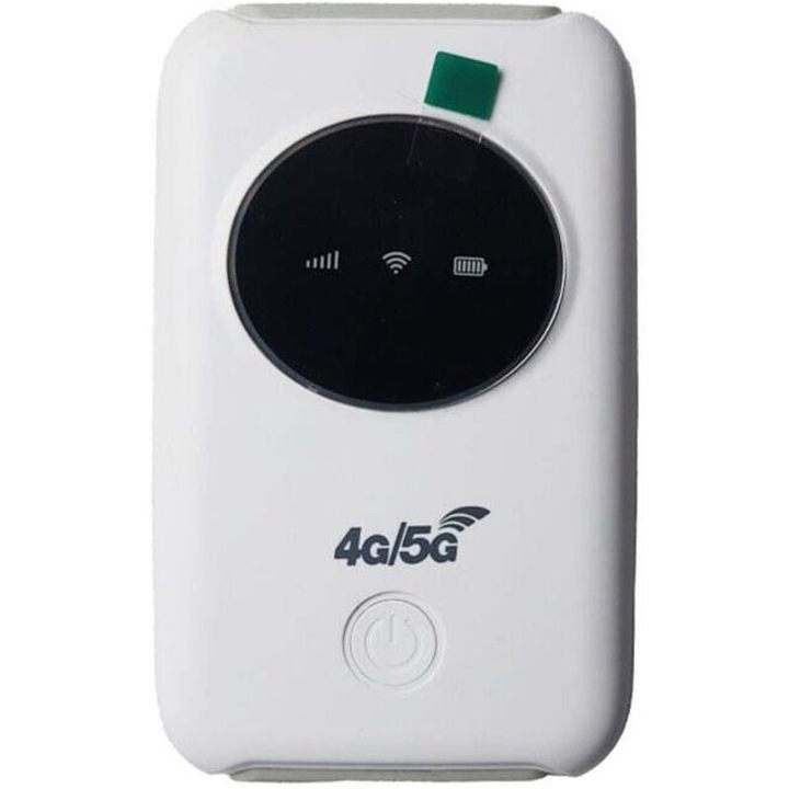 Modem USB 4G portabil, 150Mbps, baterie 3200mAh, negru