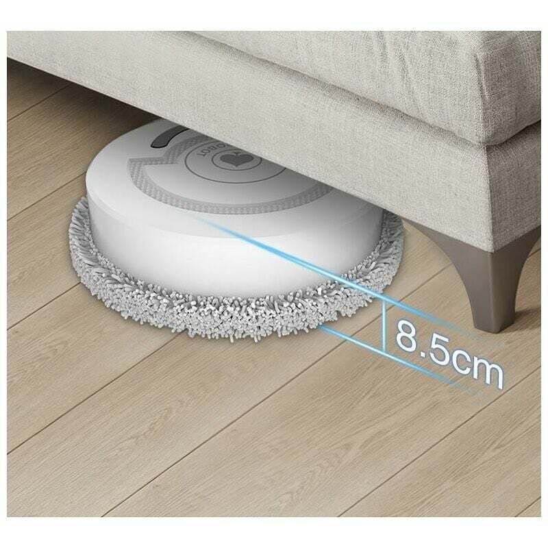 Aspirator robot mop USB negru 280x70mm 120min autonomie