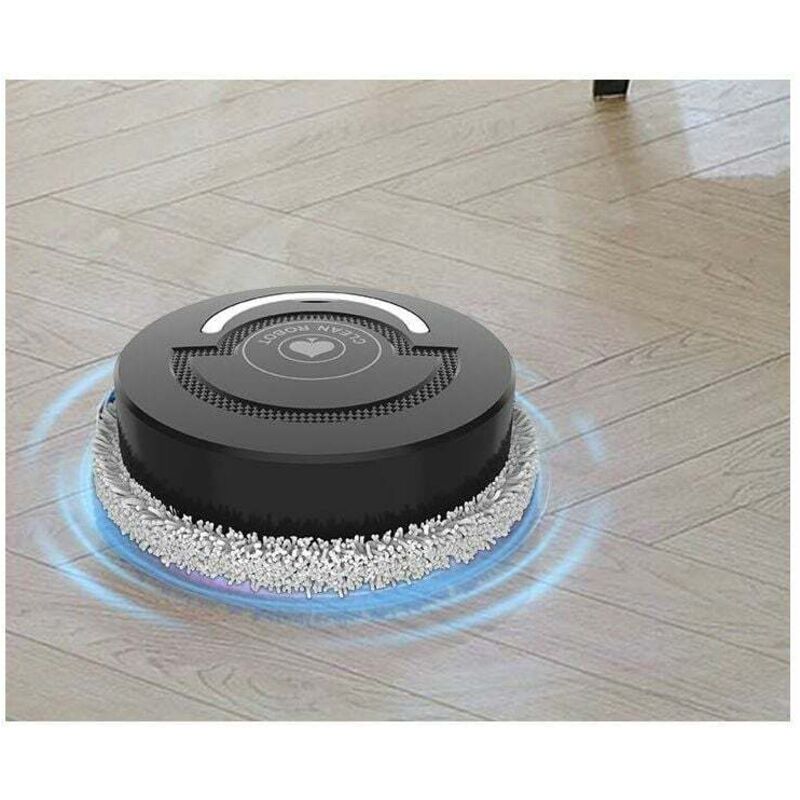 Aspirator robot mop USB negru 280x70mm 120min autonomie