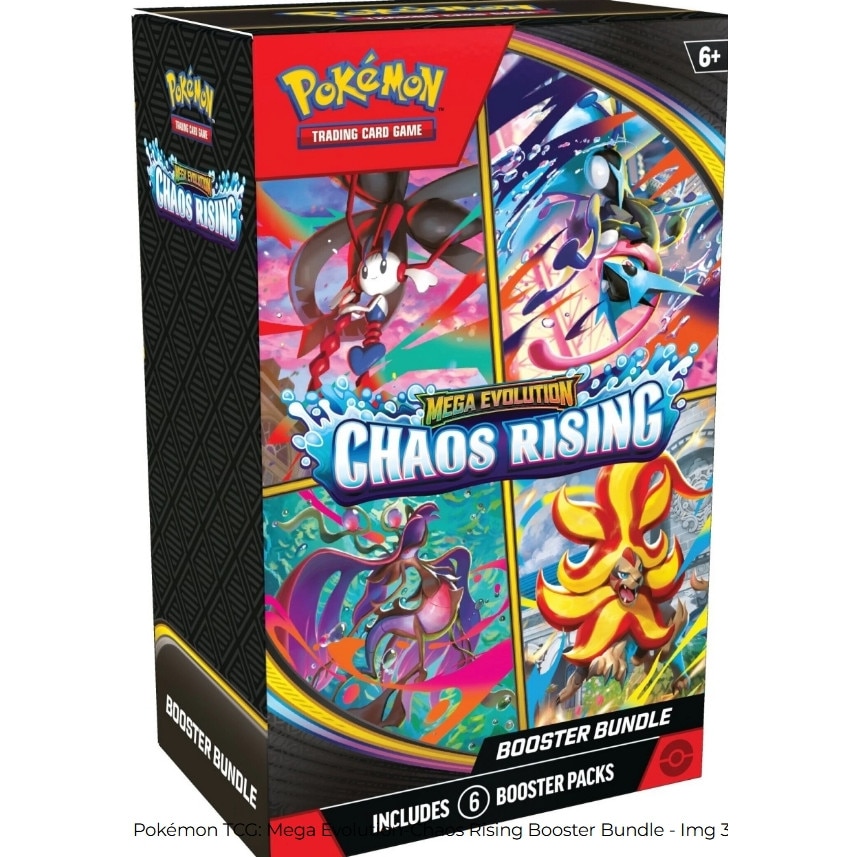 Pachet set joc educativ Pokémon TCG: Mega Evolution-Chaos Rising