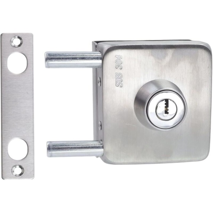 Broasca usa sticla, otel inoxidabil, set cu 3 chei, 10-11.4mm, argintiu