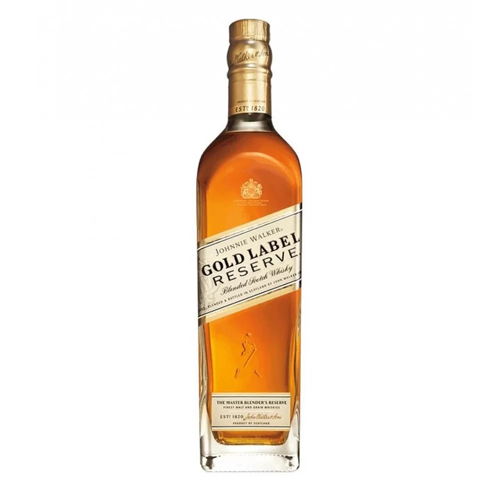 Whiskey Johnnie Walker Gold Label Reserve, 1L, 40% alcool, blend fin, note de miere