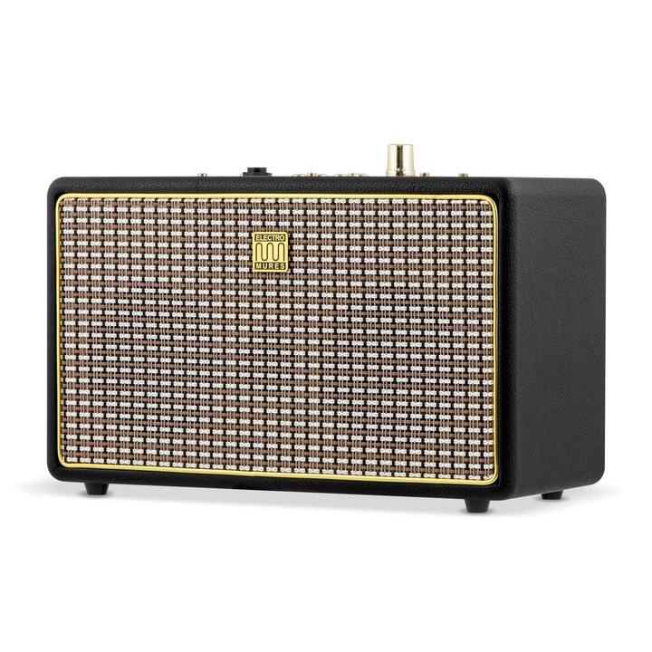 Boxa portabila Bluetooth Electromures EM 1036, putere amplificator 16W, intrare microfon jack 6.3mm, 2 difuzoare 10W, USB/TF/AUX, acumulator 2400mAh, autonomie pana la 5h