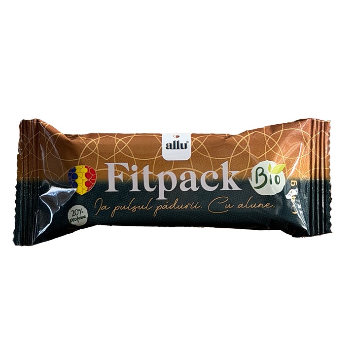 Baton din Alune de Padure, Fitpack, Proteic, Ecologic, 40g