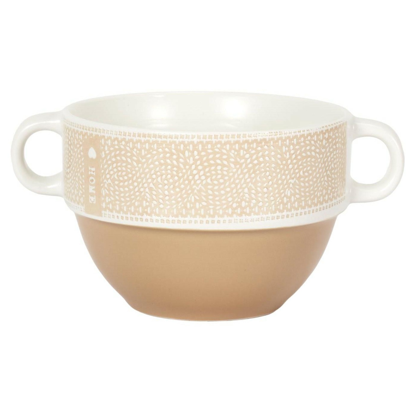 HowHomely Bol de ceramică Finisaj Mat Cuptoare Terracotta, 500 ml