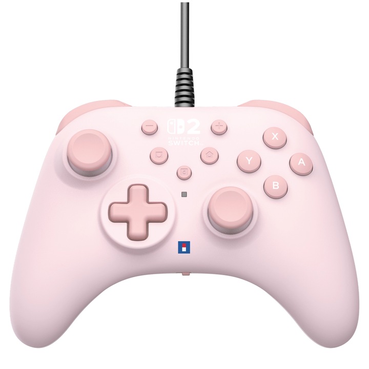 Геймпад Hori Turbo Cozy Pink за Nintendo Switch 2 кабелен