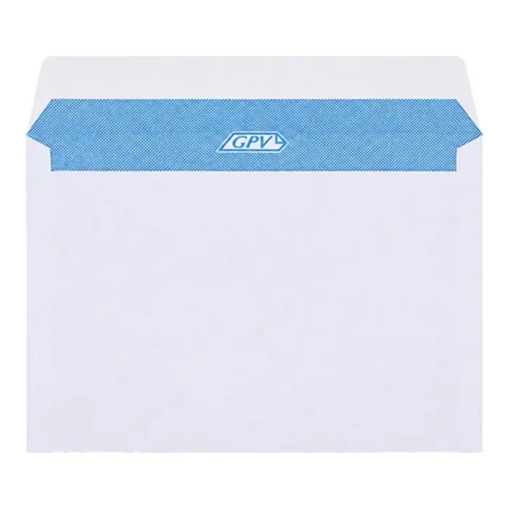INATECH ® C7 ablak nélküli boríték, fehér, 90 x 140 mm, levelezési borítékok, nedvesíthető ragasztás, 1000 db/doboz