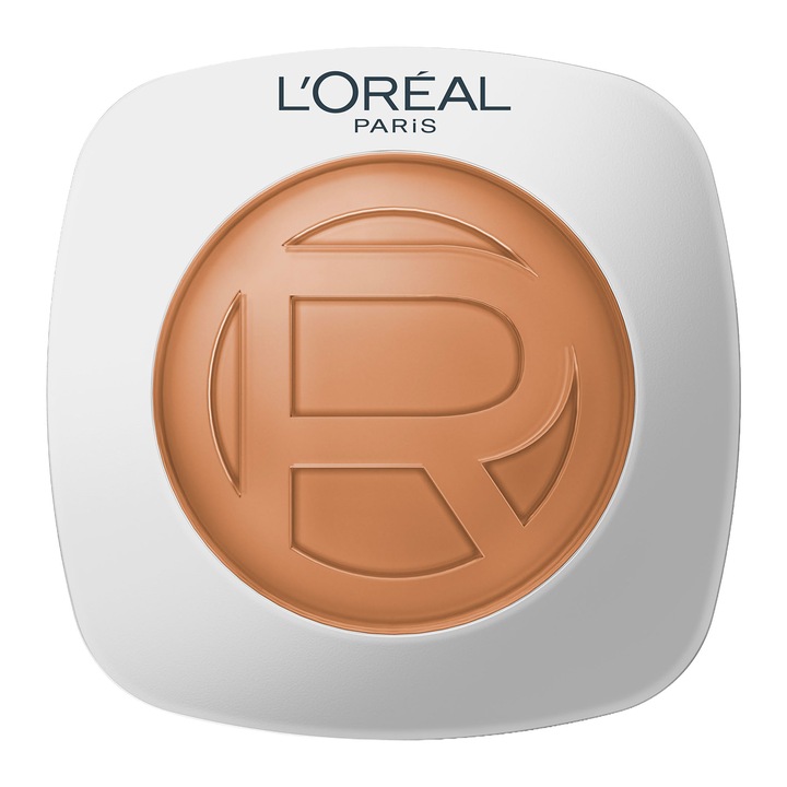 Fond de ten hidratant cu textura de balsam L'Oreal Paris True Match Tinted Balm 6 Medium Tan, subton cald, infuzat cu ingrediente de ingrijire, ten cu aspect radiant, 8g