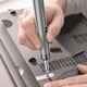 Mini elektromos csavarhúzó 46 az 1-ben, újratölthető, hordozható, többszínű, 0.23kg