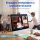 Уеб камера Lttsoyh®, Уеб камера 1080P Full-HD, RGB осветление, Вграден двоен микрофон с намаляване на шума, Капак за поверителност, Въртене на 360°, Автоматична корекция на светлината, PC/лаптоп USB Plug & Play свързване, Черна
