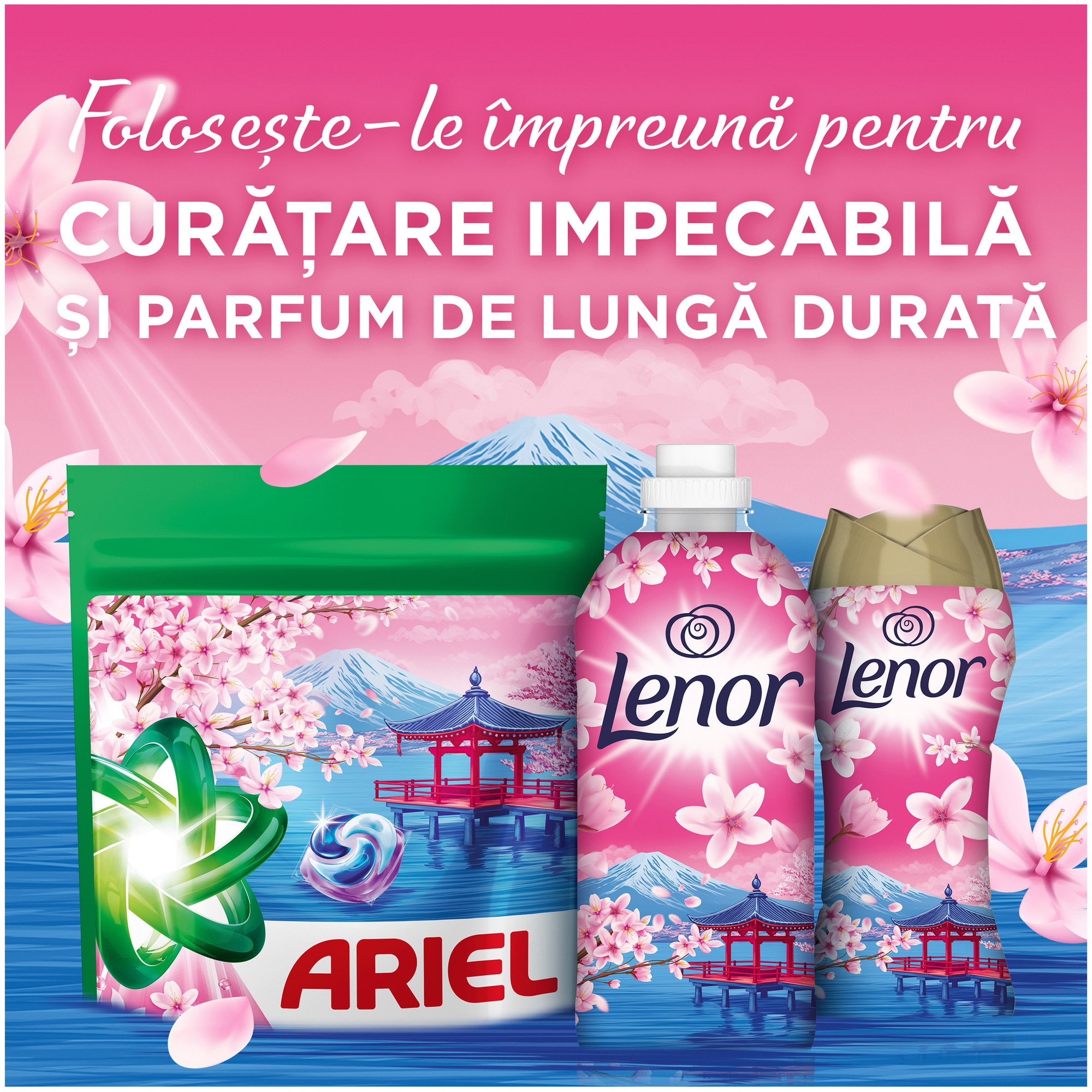Detergent de rufe capsule Ariel Allin1 PODS Editie Limitata